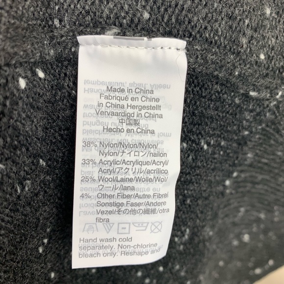 Madewell Kent Donegal Black Cozy Yarn Sweater - Picture 8 of 8